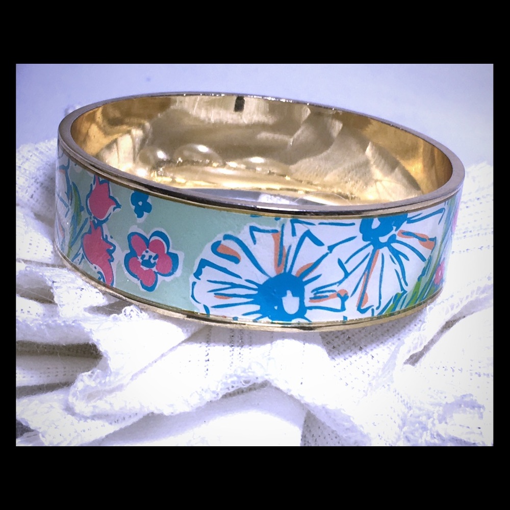 Lilly Pulitzer Floral Pink Bracelet